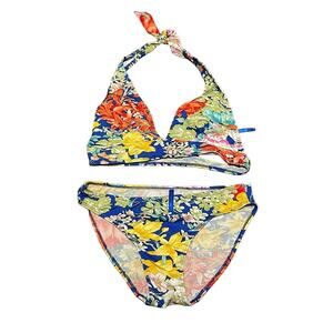 Women's Prestige Large Floral Halter Bikini
